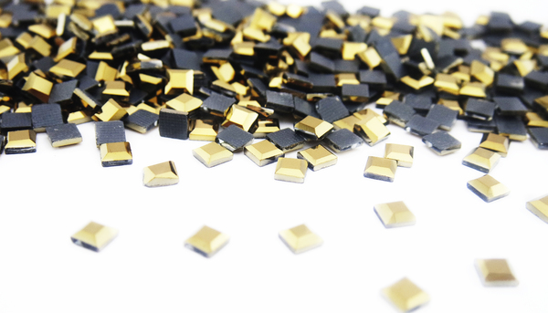 Grande cristal cuadro oro hematite