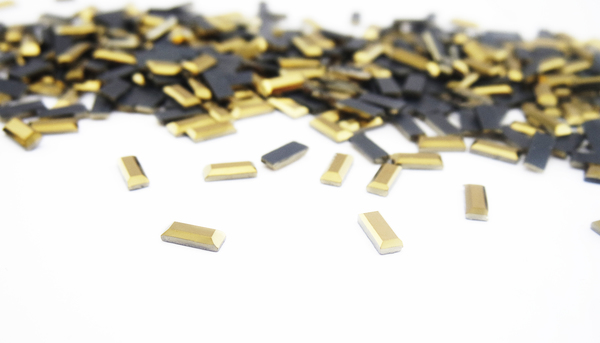 Grande cristal rect ngulo hematite oro