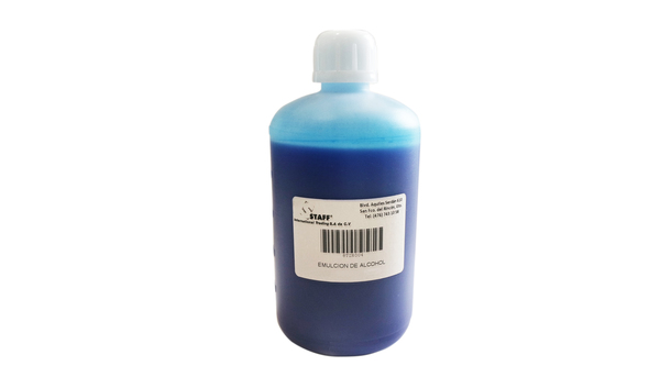 Grande emulsi n de alcohol